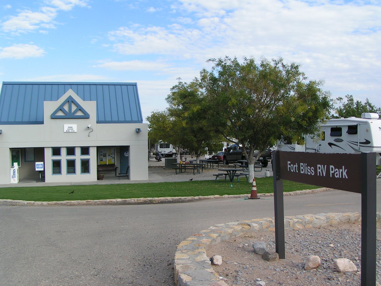 Lovin Our Life Ft Bliss RV Park, El Paso TX.