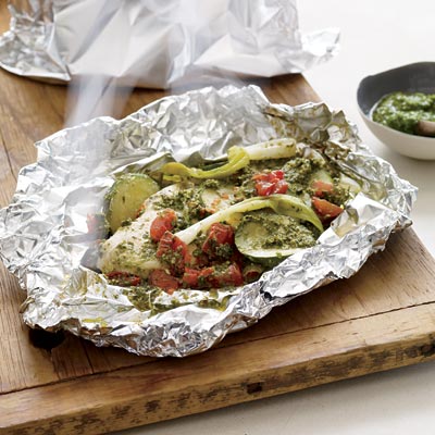 4 chicken breasts 1 cup pesto