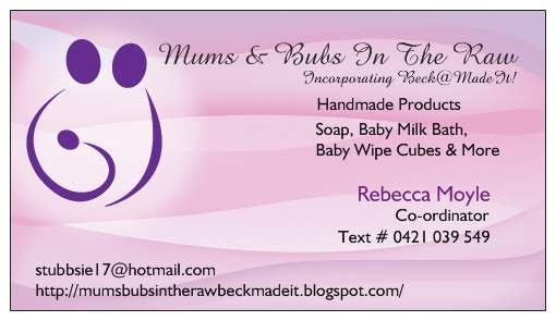 Mums & Bubs In The Raw & Beck@MadeIt!