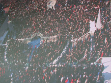 Overhead during the swearing in