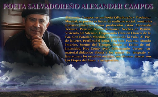 POETA SALVADOREÑO ALEXANDER CAMPOS