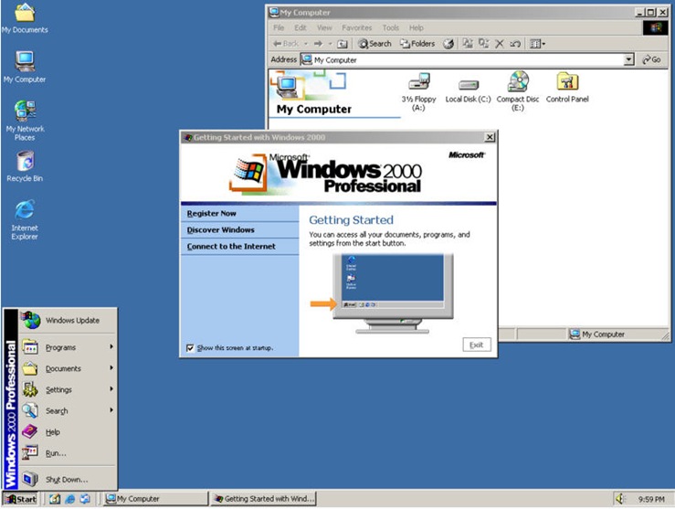 Mac OS X cumple 10 años  Windows+2000