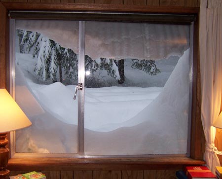 Snow In Window
