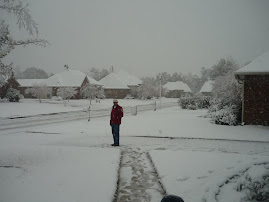 Brad and the Neighborhood in Snow
