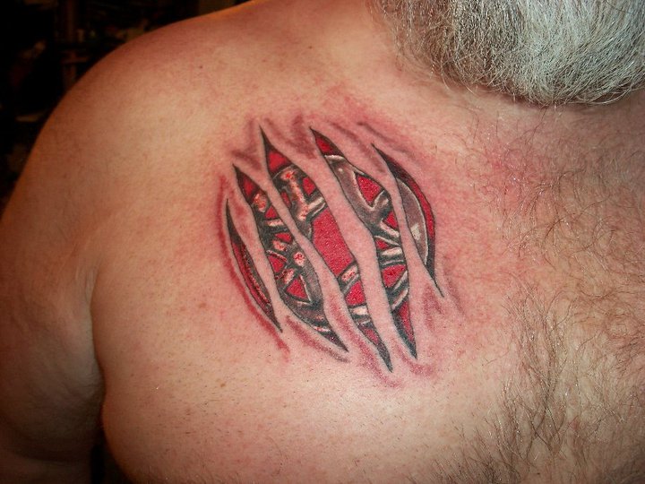 Tattoo Bear Claw