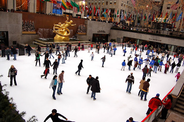 Rockefellers Center, en invierno