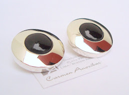 Aretes Ovnis con onix