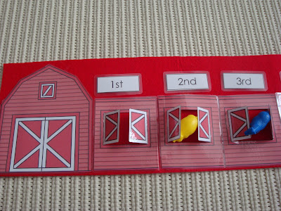 ordinal numbers activities. Ordinal Numbers in the Barn