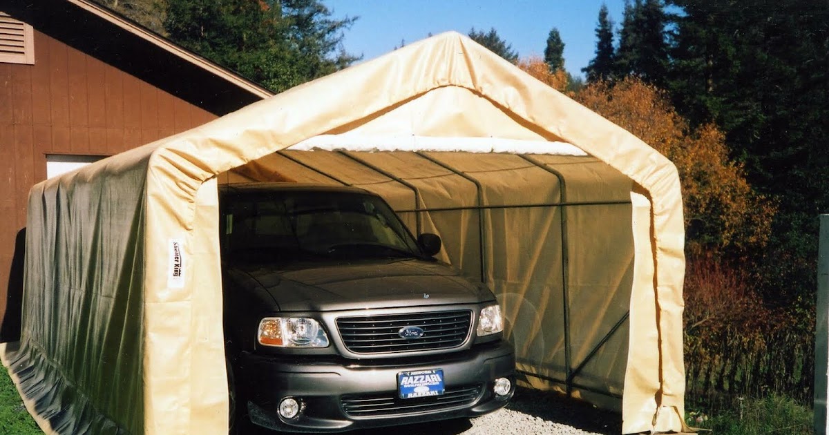 Portable Garage, Shelter King, Instant Garages, Storage Buildings