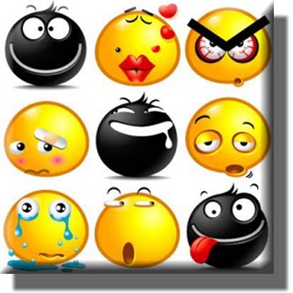 Sentimientos en caritas - Imagui