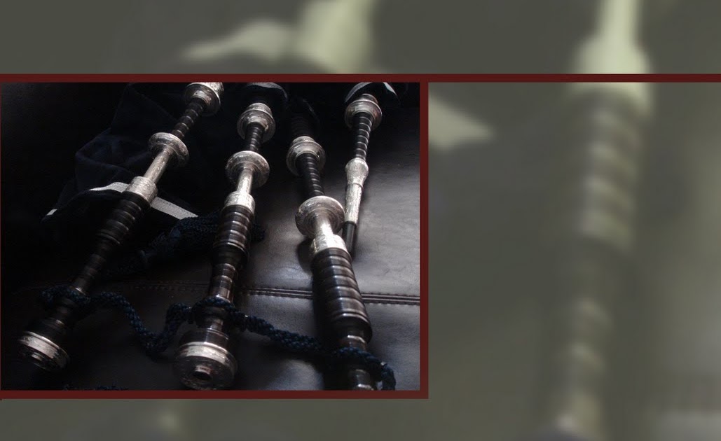 School of Piping Blowing a Bagpipe