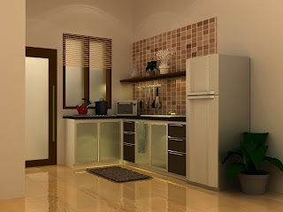 interior design private class: dapur sederhana