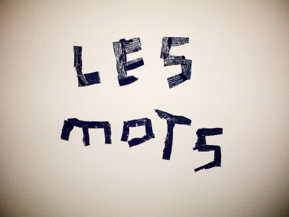 les mots