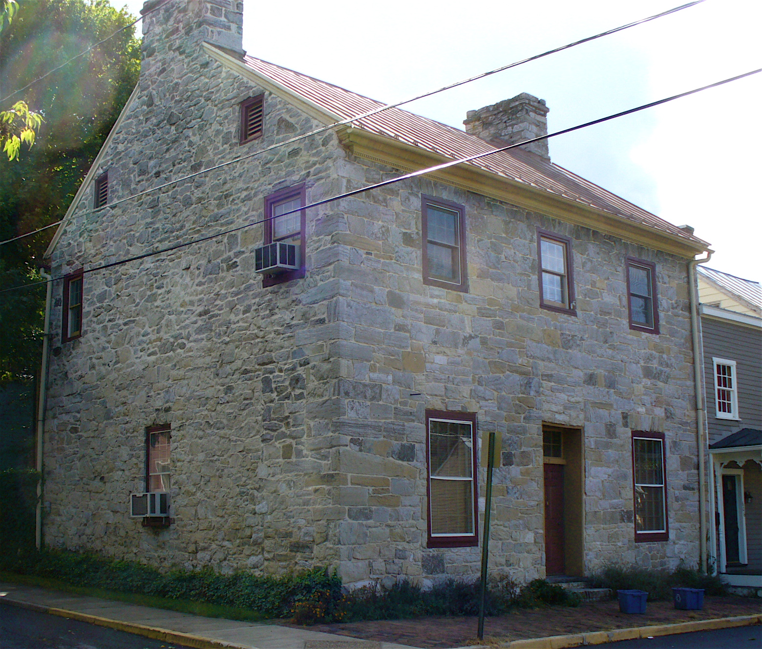 Alt. Build Blog The Colonial Stone Buildings Of Winchester, Virginia
