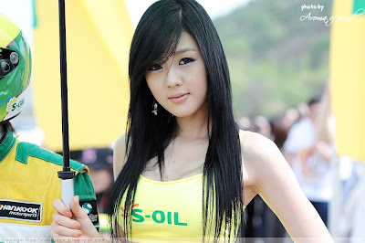 Hwang Mi Hee Race Queen CJ Super Race 2008