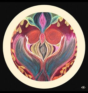 MANDALA UTERO.PROTECCIÓN FEMENINA