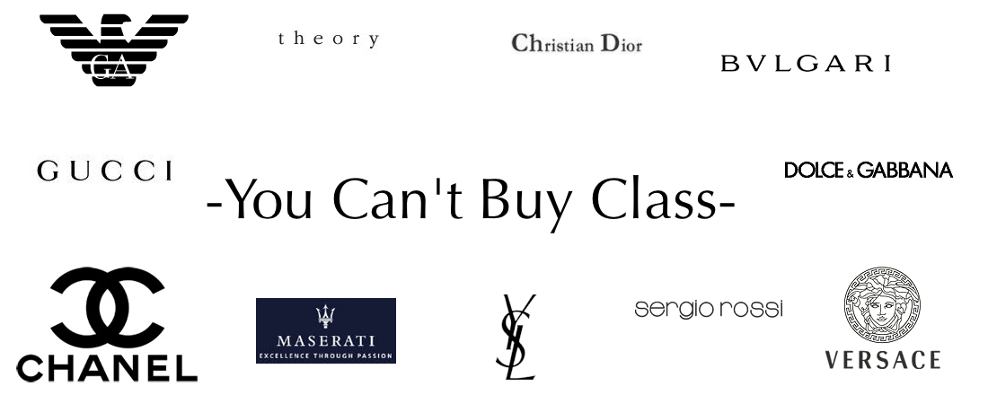 You Can't Buy Class