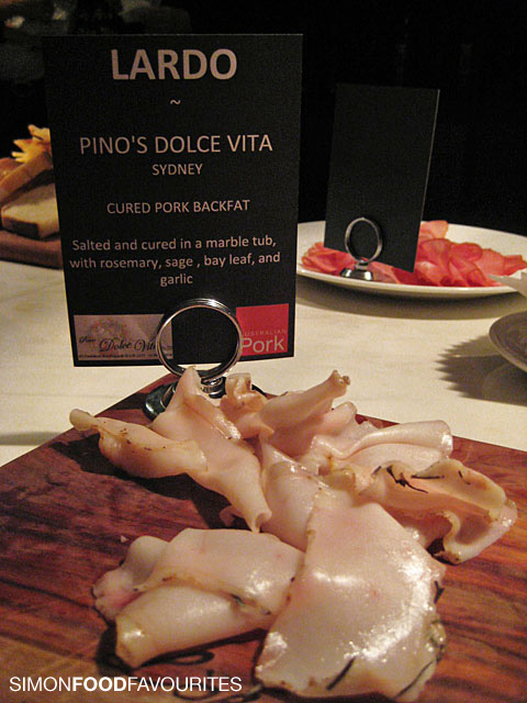 [20100315_8402-Pendolino-Bacon-Week_Lardo-Pino's-Dolce-Vita-Sydney-Cured-Pork-Backfat.jpg]