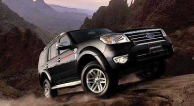 New Look of ford Endeavour Car Photos