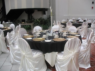 Chair cover rental for weddings