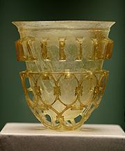 Munich Cage Cup from Cologne, dated to the mid-4th century AD.