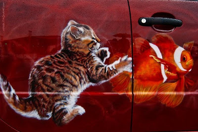 amazing car art