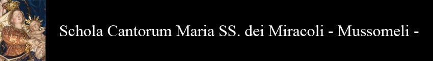 Schola Cantorum Maria SS. dei Miracoli Mussomeli (CL)