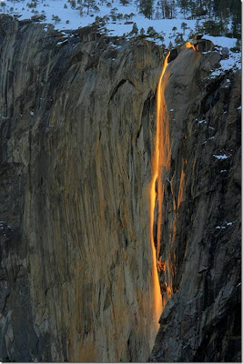 加州 火瀑布 - 美國 加州 火瀑布