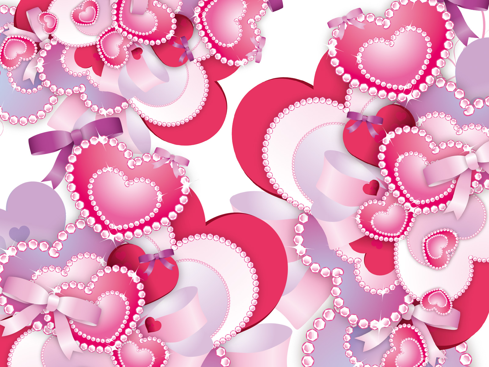 Vintage valentine's background