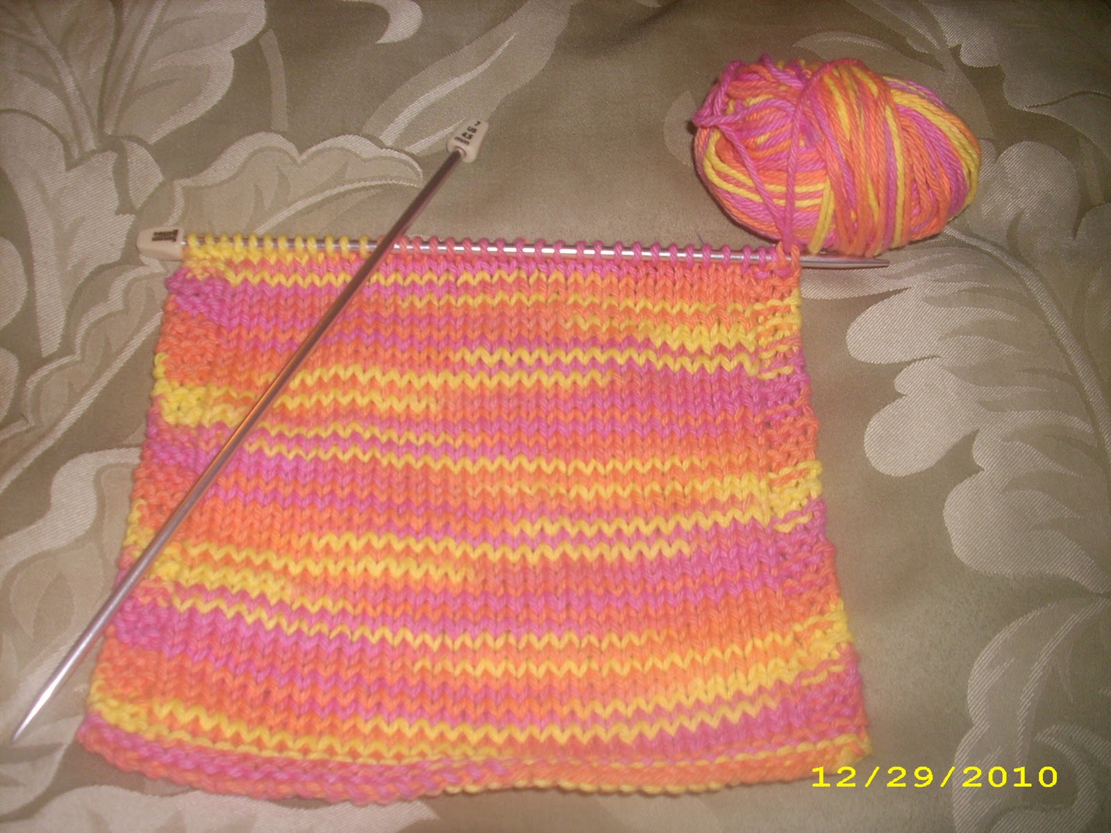 Knitting Patterns Baby burp cloth/ wash cloth sets