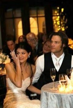 Casamento do bonitão do sam - jared padalecki e genevieve cortese 4
