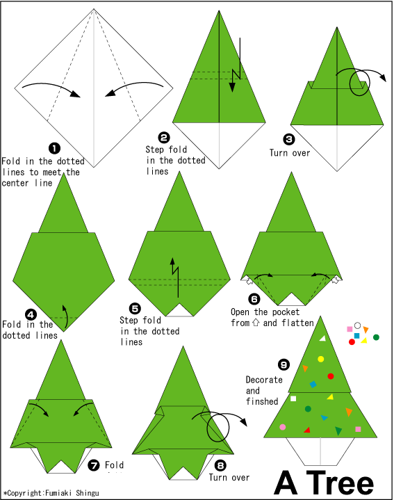 Tutorial Origami Albero Di Natale.Video Tutorial Corso Online Gratis Come Fare Gli Origami Online Origami Natale Albero Pino Natale