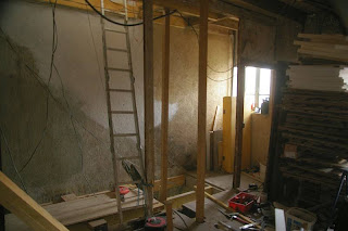 bedroom stud wall les guis virlet puy de dome france