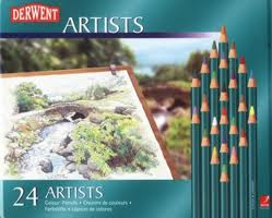 Lata de Lapices Derwent Artists x 24