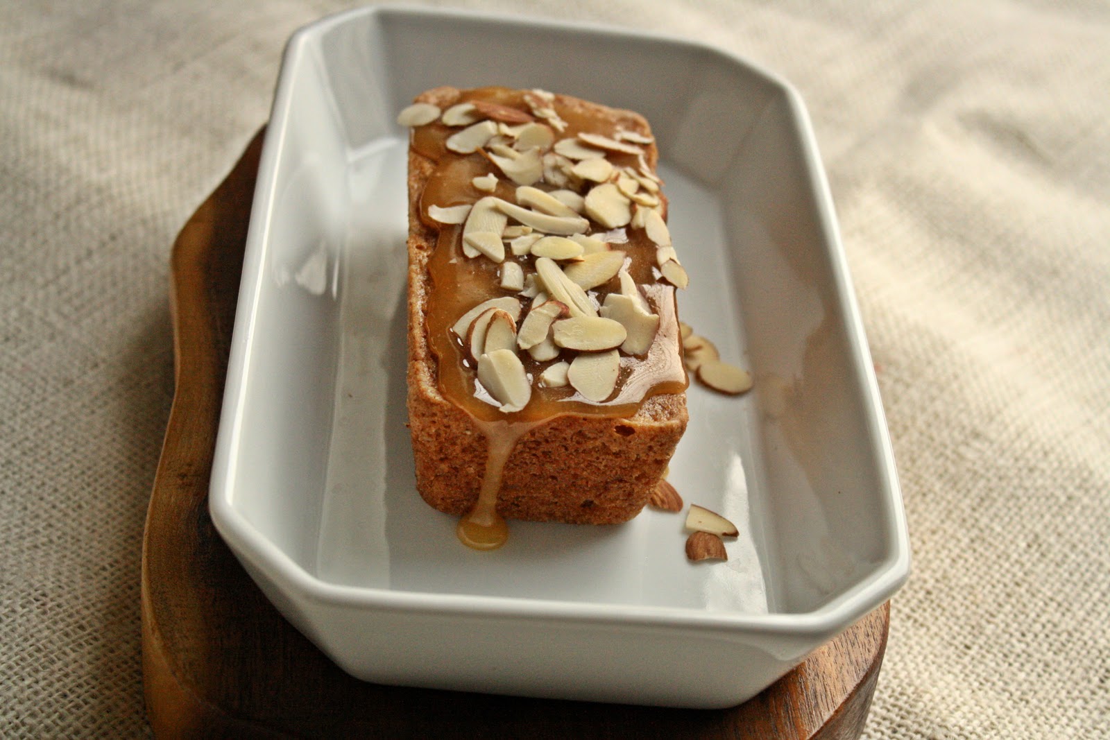Versatile Vegetarian Kitchen Eggless Almond Date Cake