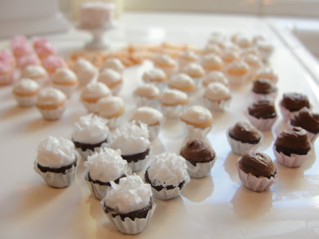 lots of cupcakes