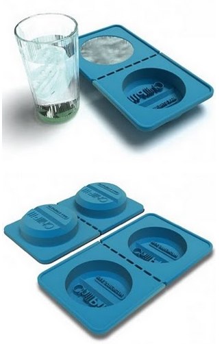ice cube tray. Cold Blooded Ice Cubes [link]