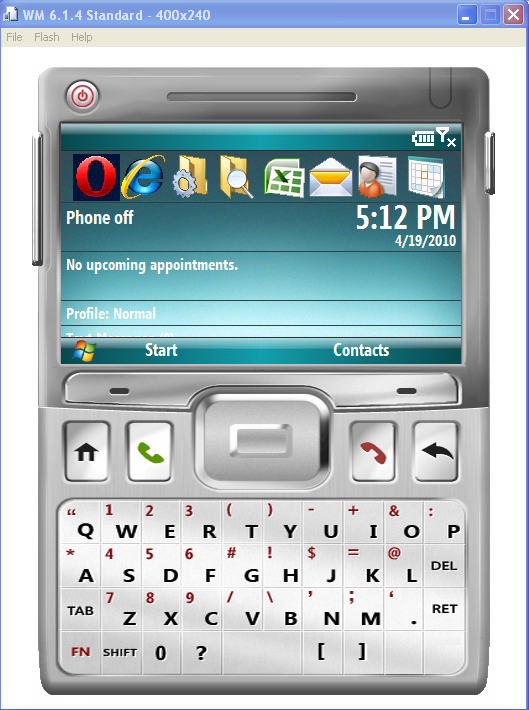 windows mobile simulator