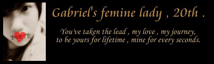 Gabriel's femine lady , 20 .