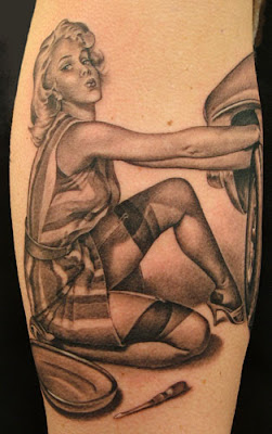 pin up girls tattoo picture gallery1 pin up girls tattoo picture gallery