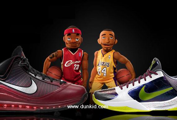nba ads jordan vs lebron kobe bryant christmas shoe
