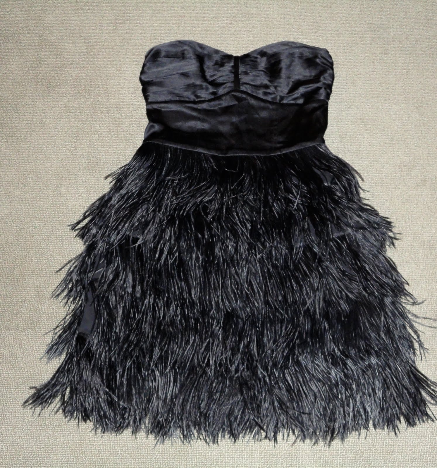 Express Strapless Dress