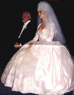 Craziest Celebrity Wedding Dresses