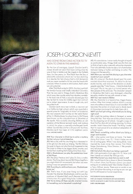 Joseph Gordon-Levitt posing for...