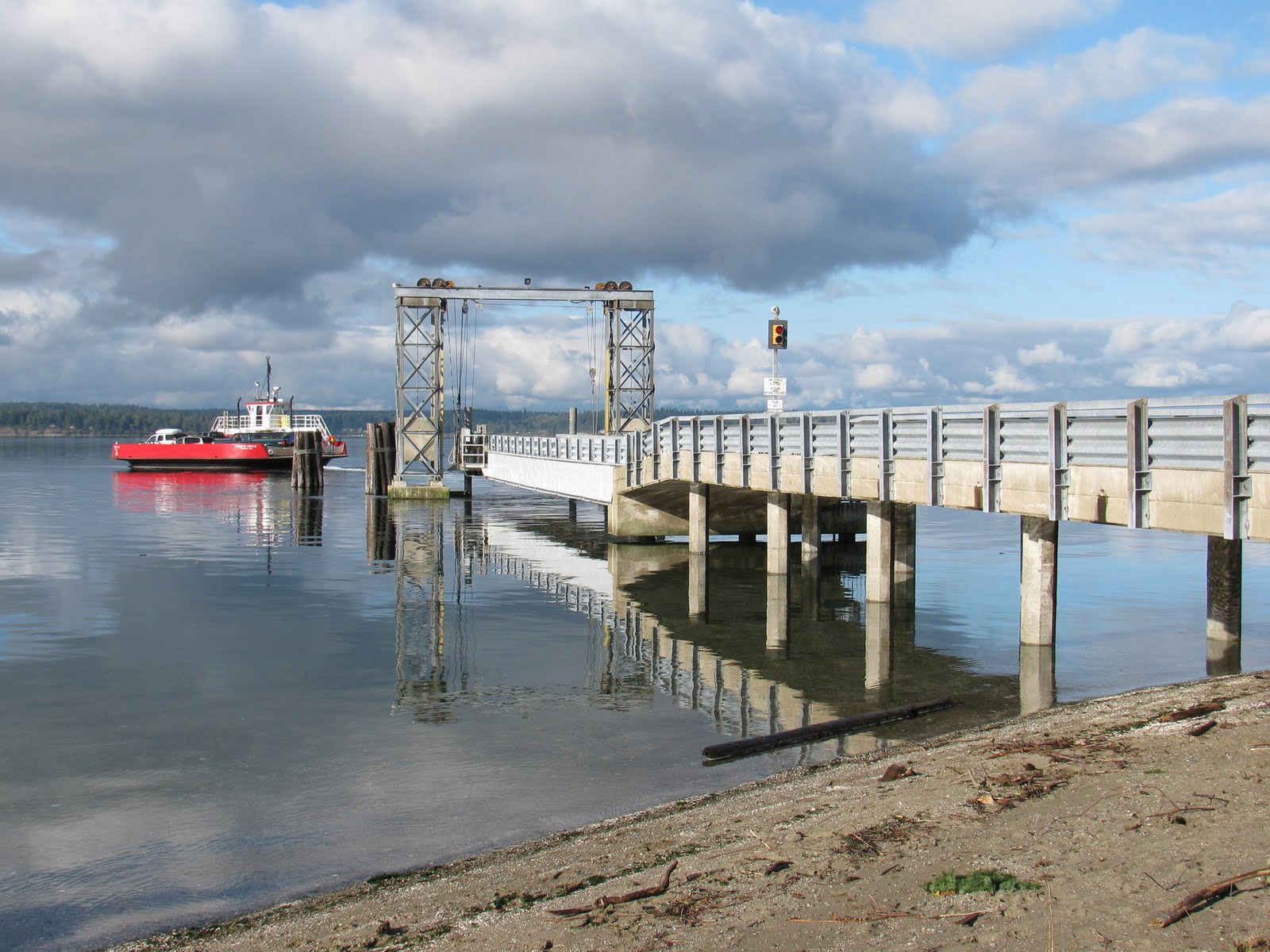 Gravel Beach Key Peninsula