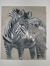 Zebras 100 x 120