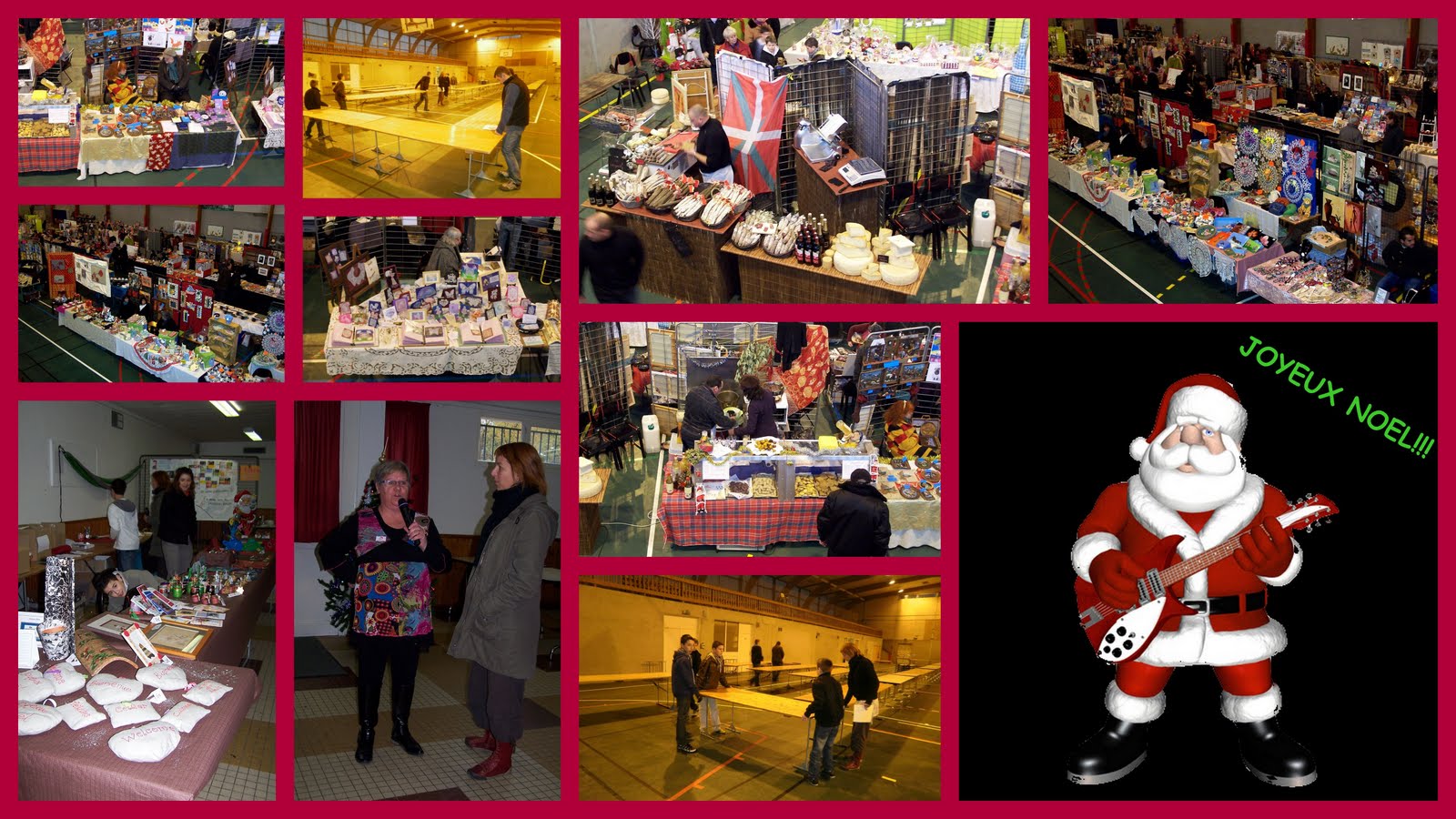 AIALJ au coeur de ses communes Marché de noël à SaintHilairedeChaléons