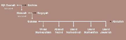 Hjh Saanah bt Abutamam family tree