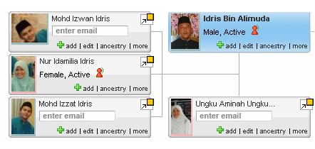 Idris Alimuda Family Tree