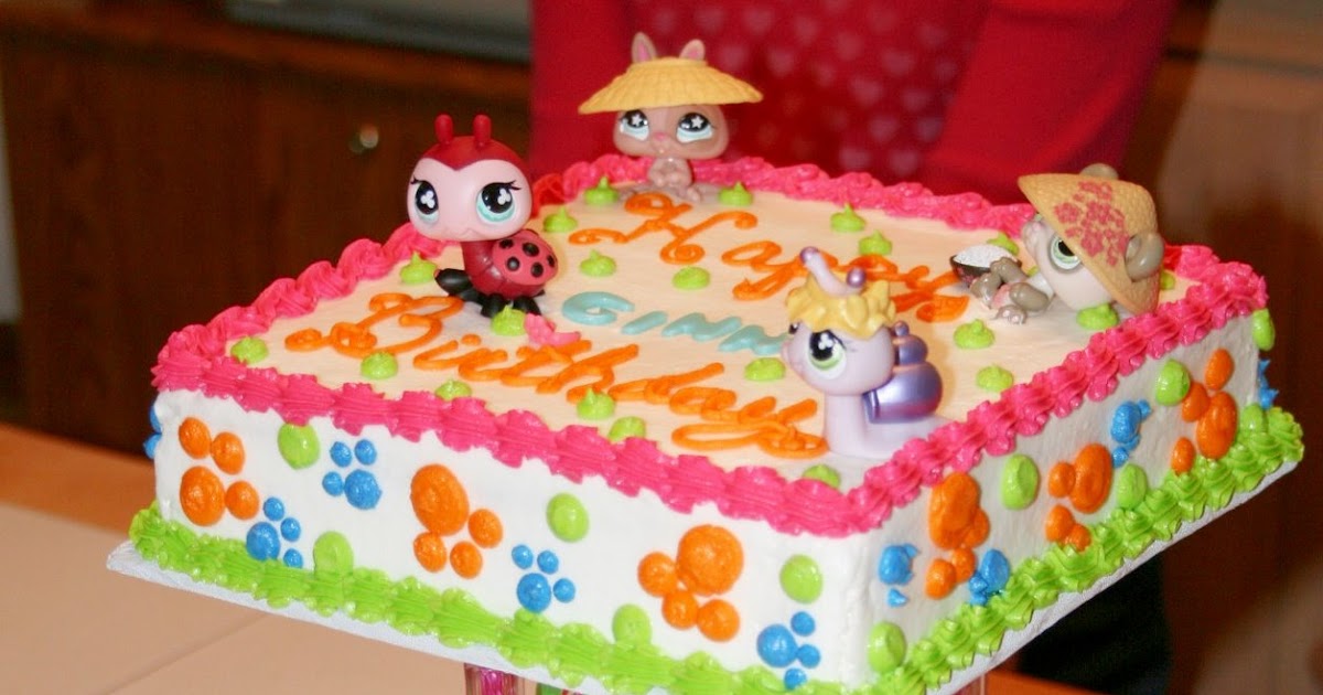 Cake Scraps Little Pet Shop Cake